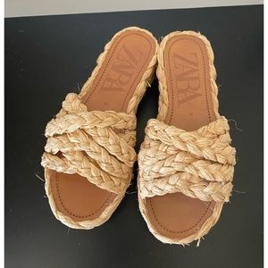 Zara platform sandals